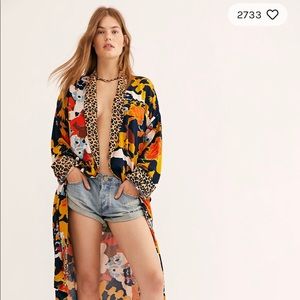 Free People Wild Nights Duster